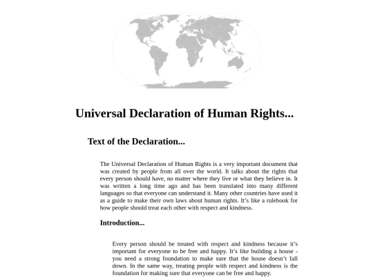udhr_simplified screenshot