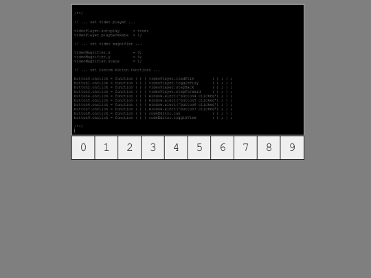 videoMagnifier screenshot
