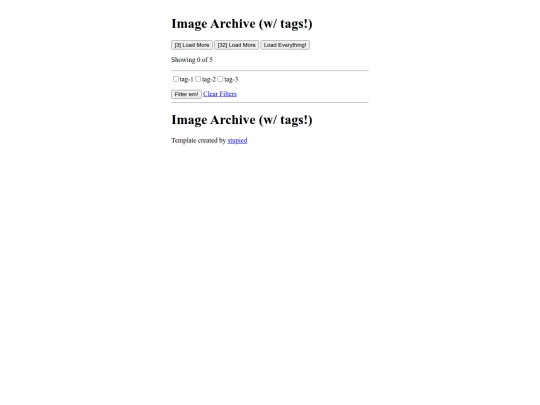 archivetest screenshot