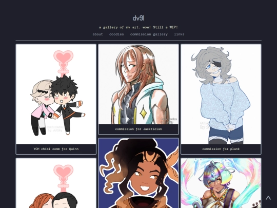 gallery/commissions screenshot
