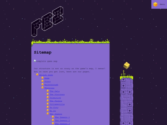 sitemap screenshot