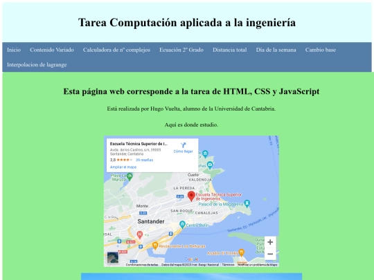 web_Hugo_Vuelta screenshot