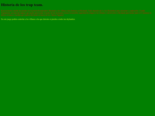 Proyecto/Partes3/trap team/historia screenshot