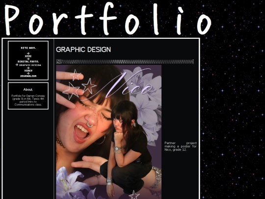 Graphic screenshot
