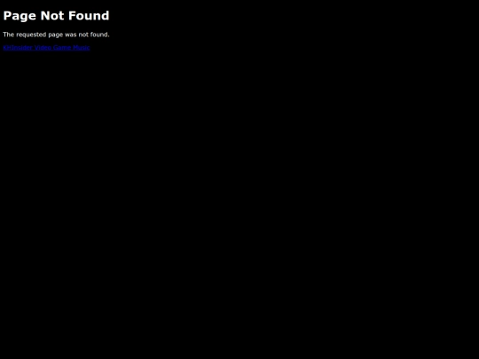 not_found screenshot