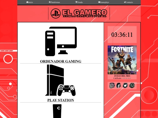 plataformas screenshot