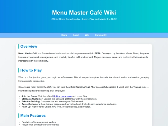 wiki screenshot