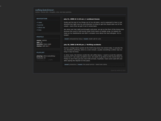 index screenshot