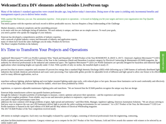 LivePDemo screenshot