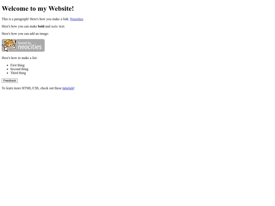 testsurvey screenshot