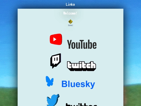 links screenshot