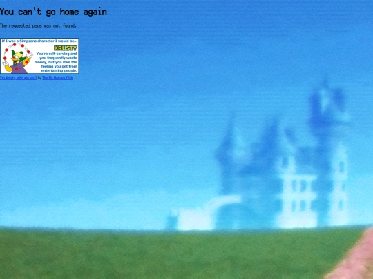 not_found screenshot