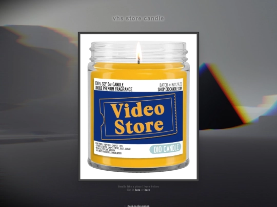 subpages/vhscandle screenshot