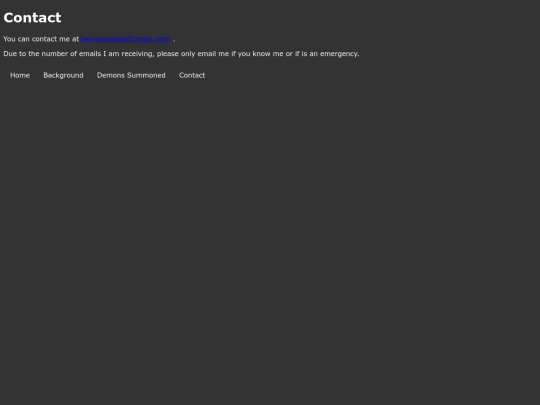 contact screenshot
