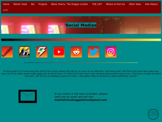 links screenshot