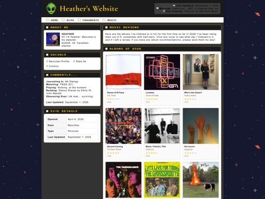 albums screenshot