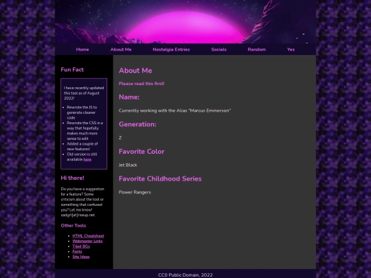 Pages/About_ME screenshot
