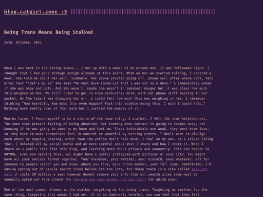 blog.catgirl.zone/b/blog2 screenshot