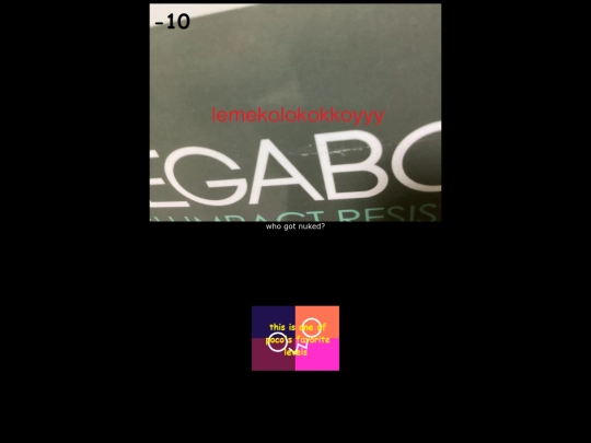 negativity/laughability/trailmix screenshot
