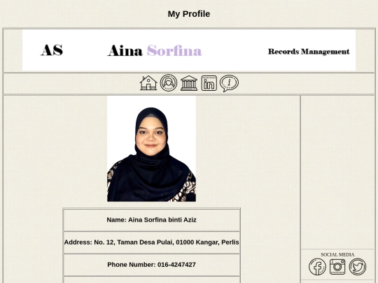 profile screenshot