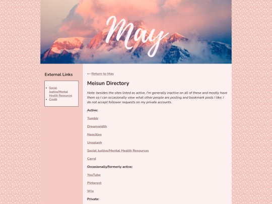 meisundirectory screenshot