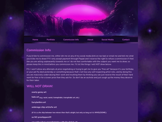 CommissionInfo screenshot
