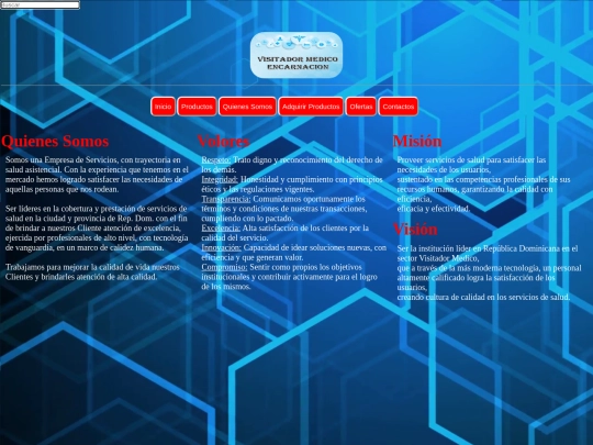 HTML/paginanosotros screenshot