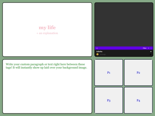 Blog screenshot