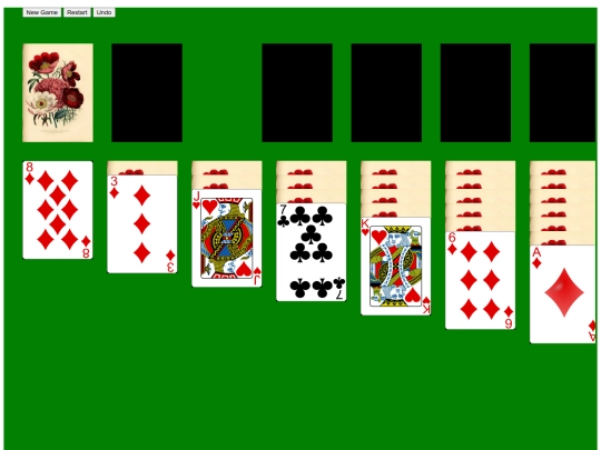 solitaire/solitaire screenshot