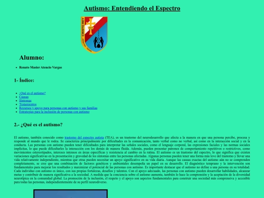 Proyecto 2/ElAutismo screenshot