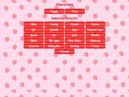 Characters screenshot