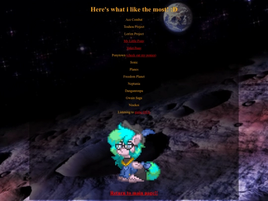 interests screenshot