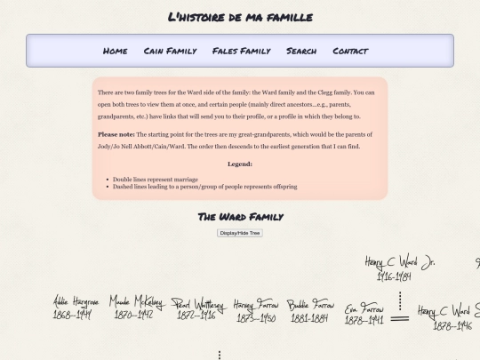 cain/ward_page screenshot