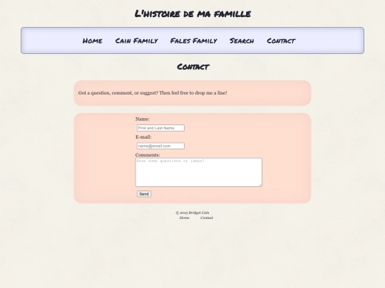 contact screenshot
