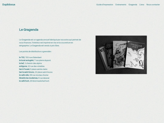 gragenda screenshot