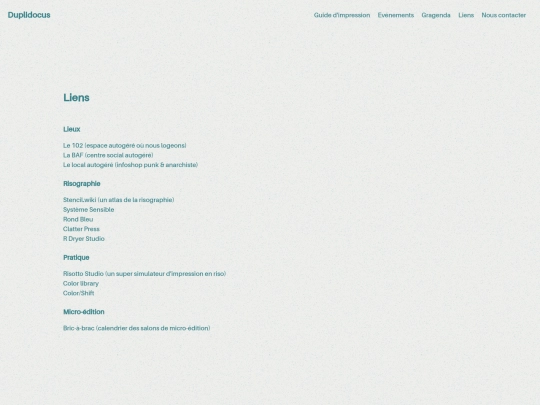 liens screenshot