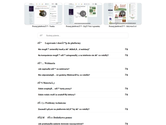 SUDP78/pages/informator screenshot
