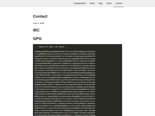 contact screenshot