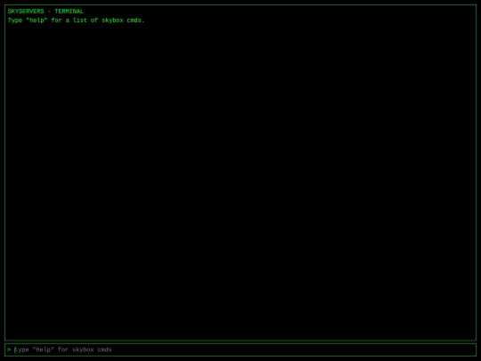 welcome screenshot