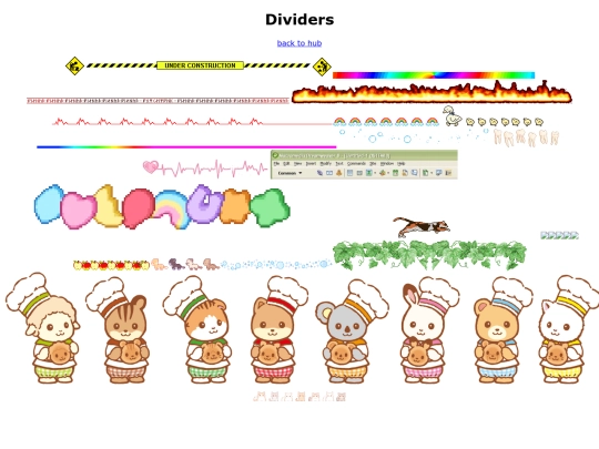 dividers screenshot