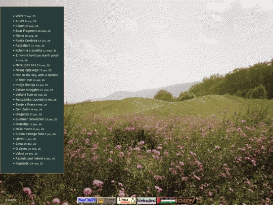 poetry screenshot