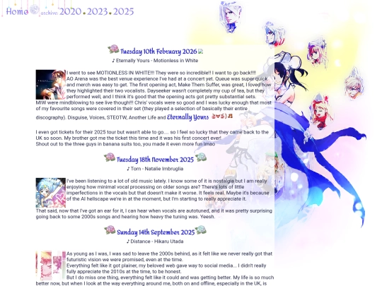 diary screenshot