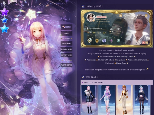 nikki/infinity screenshot
