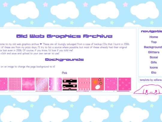 oldwebgfx screenshot
