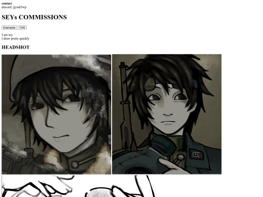 HOME/commissions screenshot