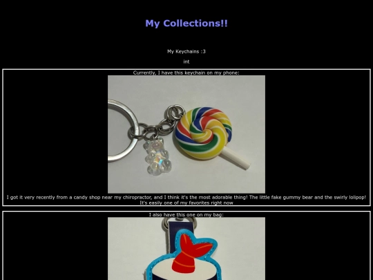 collections screenshot