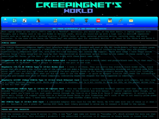 computer/mydocs/hardware/versa/accessories screenshot
