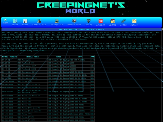 computer/mydocs/hardware/versa/listing screenshot