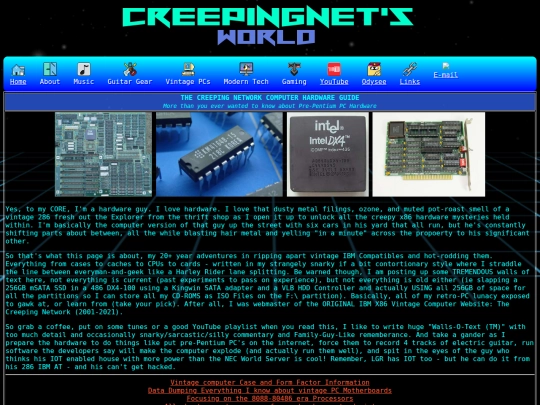 computer/mydocs/hardwaremain screenshot