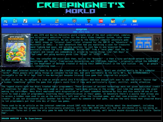 gaming/2600/adventure screenshot